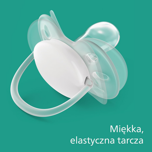 PHILIPS AVENT Ultra Soft dudlíky x 2 0-6 měsíců