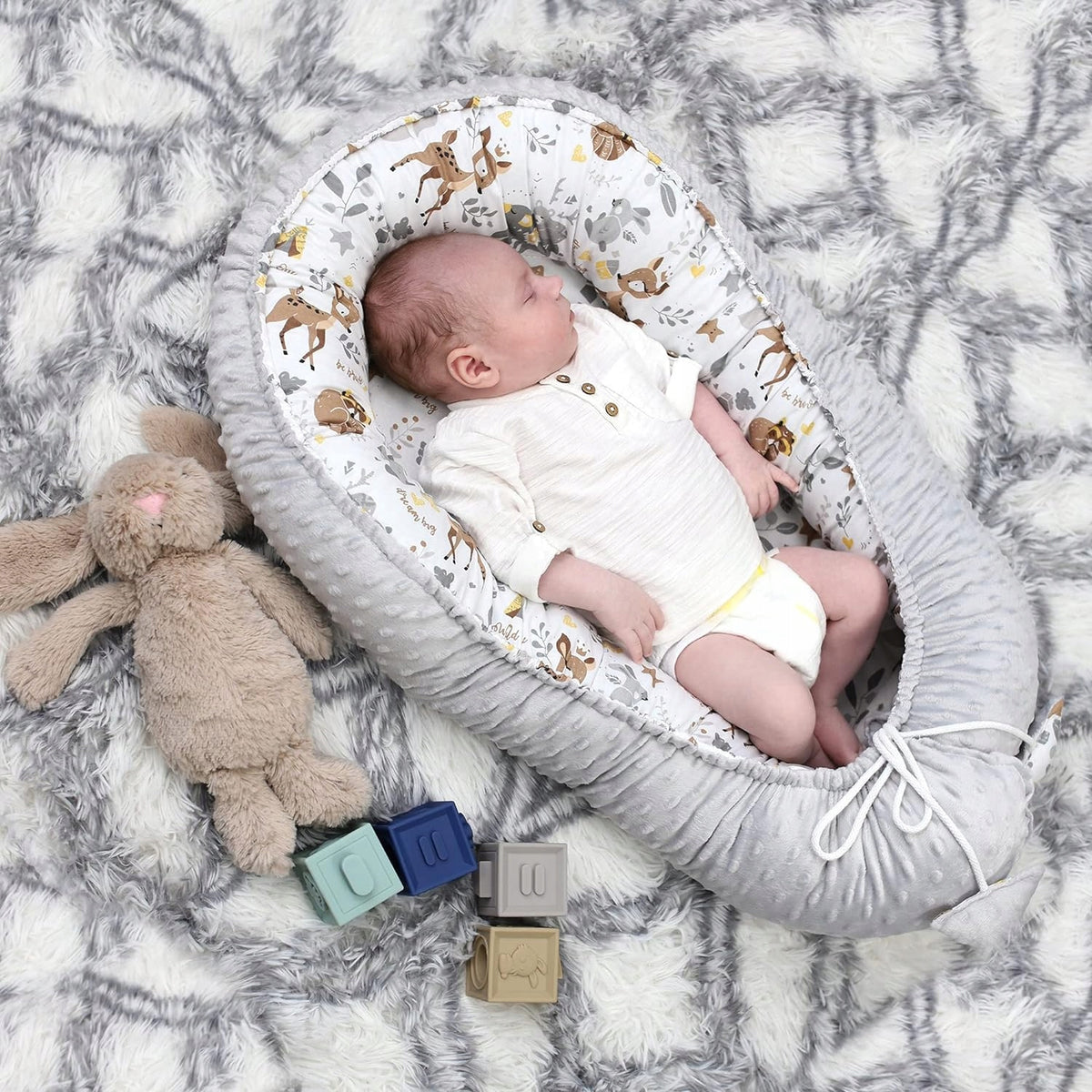 TOTSY BABY detské hniezdo kokon 90 x 50
