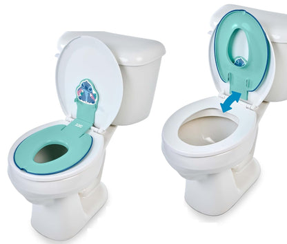 Bright Starts Flip Sit Stitch toilet seat reducer 18m+