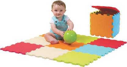 LUDI vikmatta pussel SENSORISK 90x90