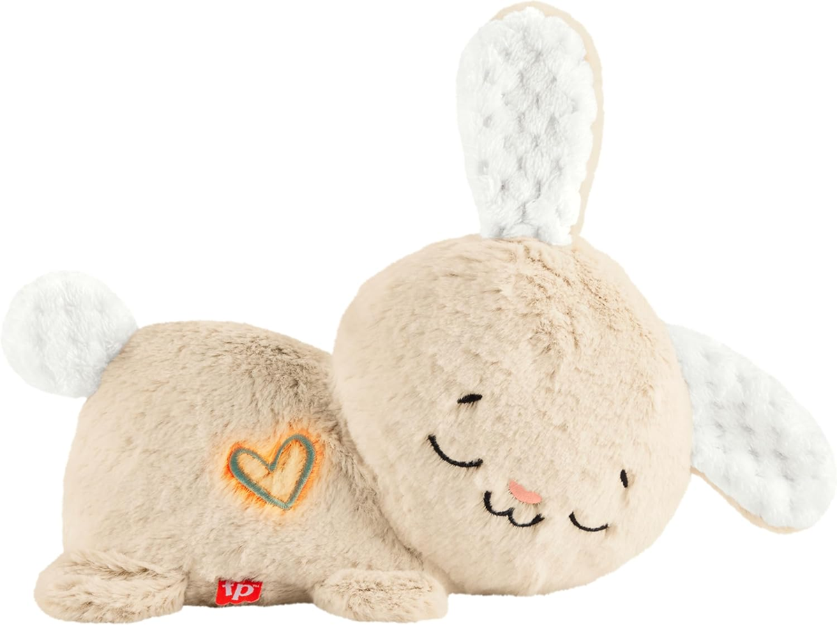 FISHER-PRICE spiaci ZAJAC s pohyblivou hlavou, zvukmi a svetlom