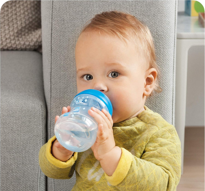 MAM Learn To Drink Cup netečúci pohár s náustkom 190 ml 6 m+