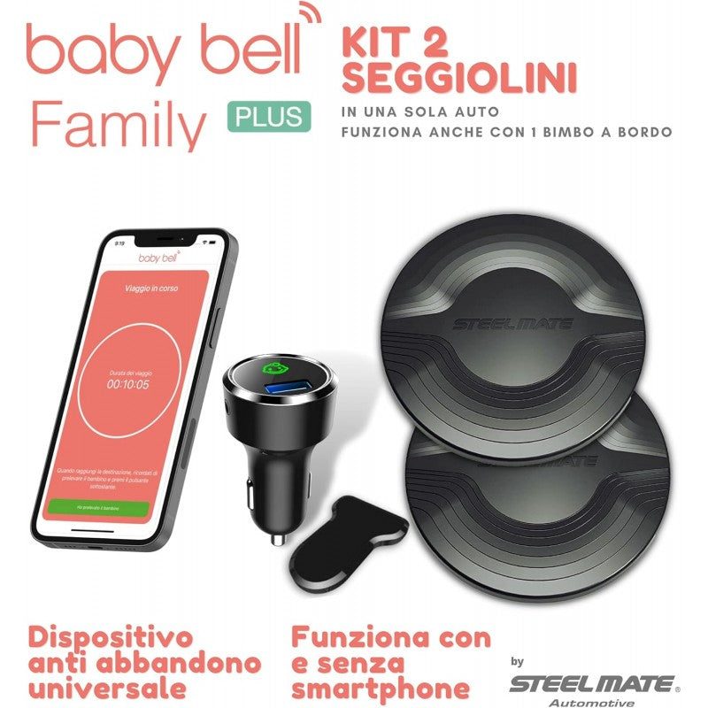 BABY BELL safety sensor for car seat x2