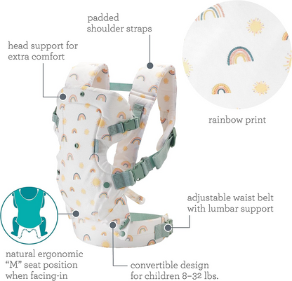INFANTINO Flip 4v1 ergonomický nosič 3 – 14,5kg