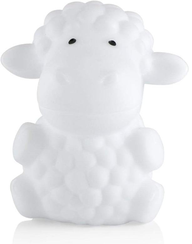 MINILAND Night Sheep lampka nocna LED 5 kolorów 12,5 cm