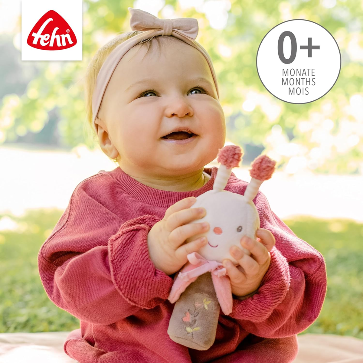 Плюшена играчка с пискалка FEHN Garden Dreams 19 cm ПЧЕЛА
