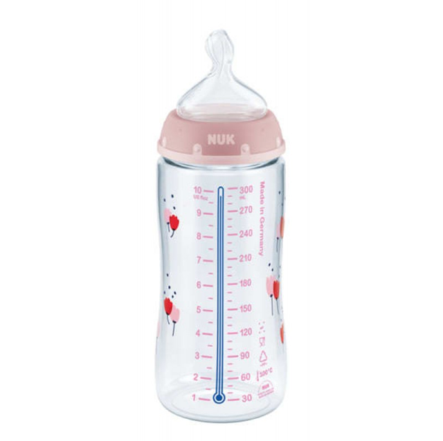 NUK First Choice+ fľaša 300 ml 6-18 m cumlík M