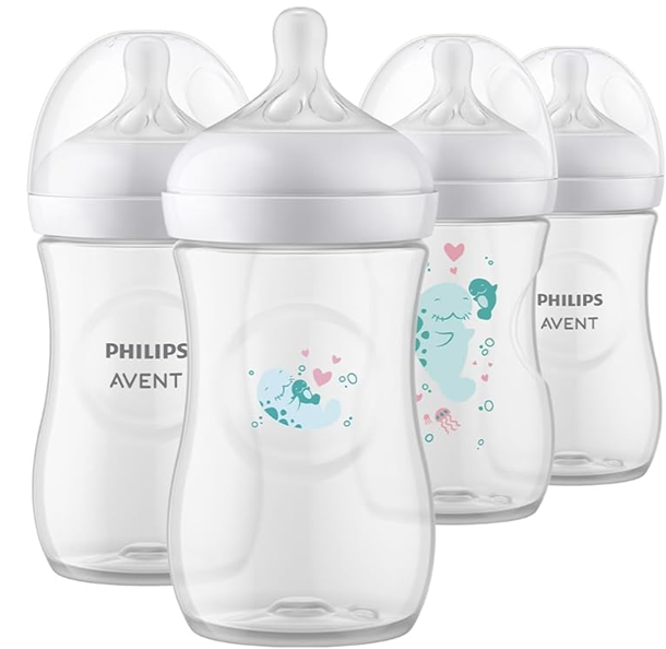 PHILIPS AVENT Natural RESPONSE fľaša 260 ml 1msc+ x4
