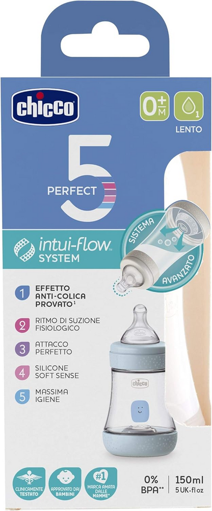 CHICCO fľaša Perfect5 0m+ 150ml
