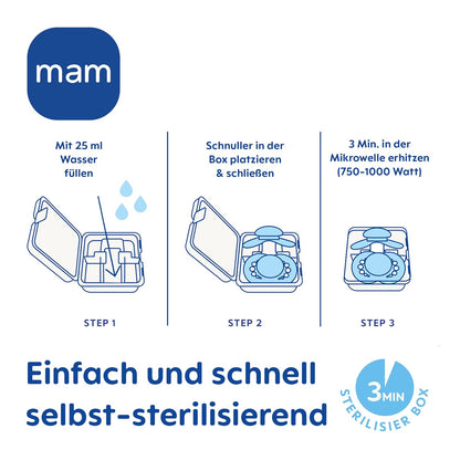 MAM Original silikónové cumlíky 0 – 6 mesiacov, 4 ks