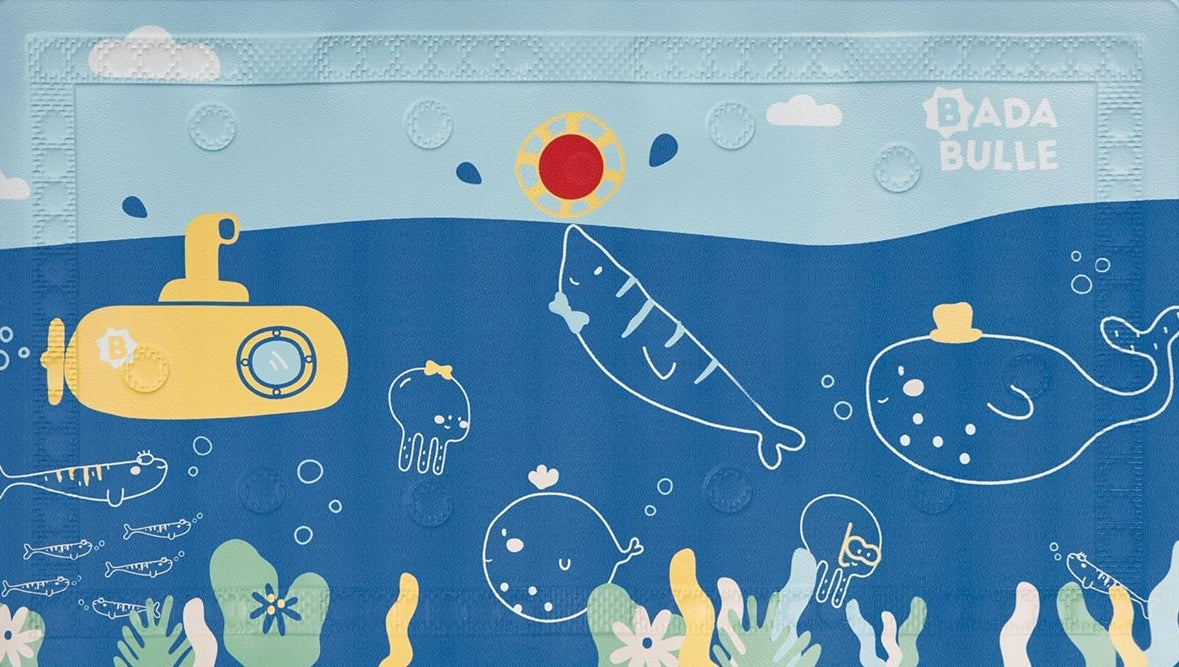 BADABULLEbath matage 6 m+colour bluewidth 40 cm, length 70 cmmaterial vinylfree from BPA