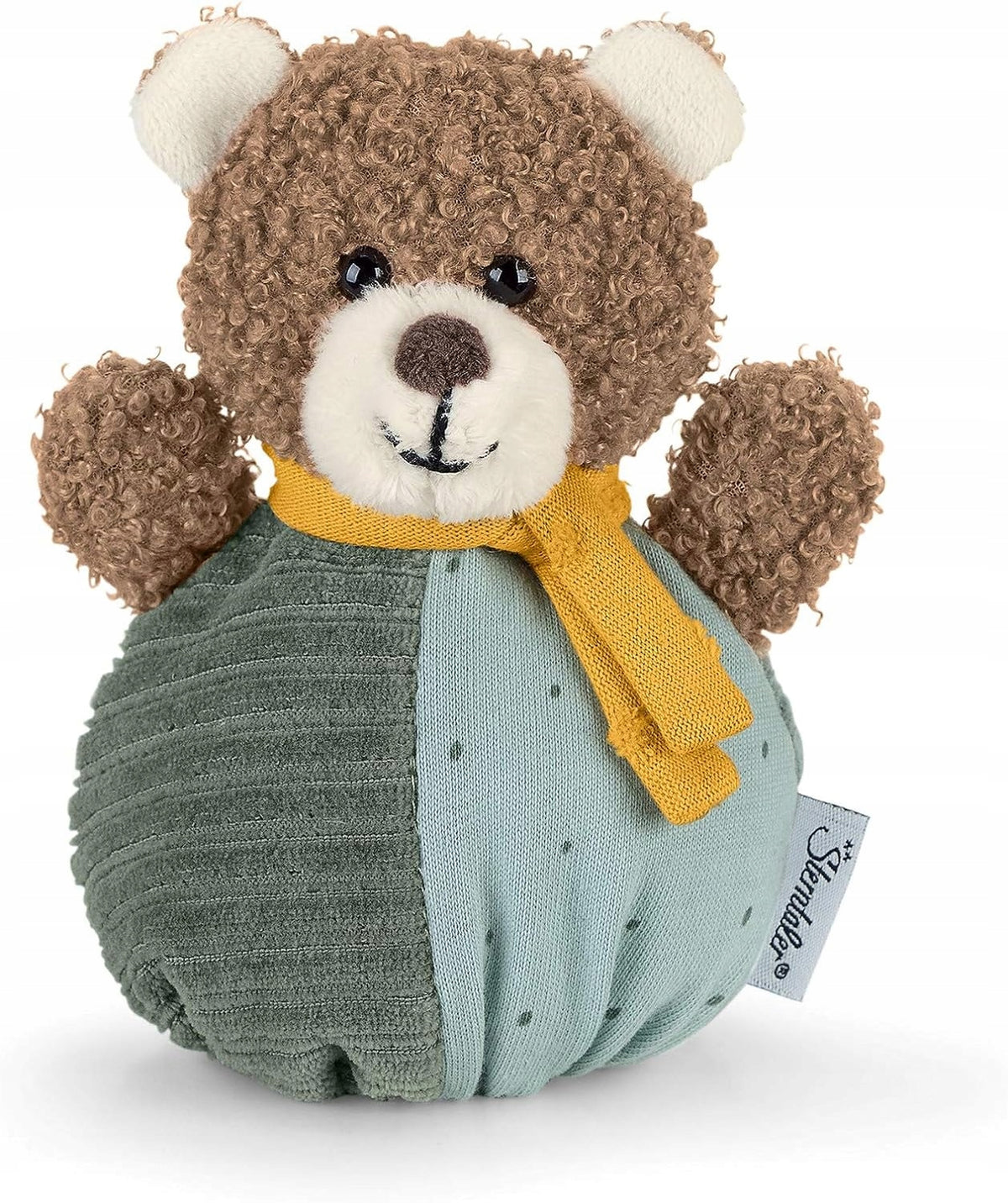 STERNTALER macko Ben plyšová hračka s hrkálkou, 13 cm