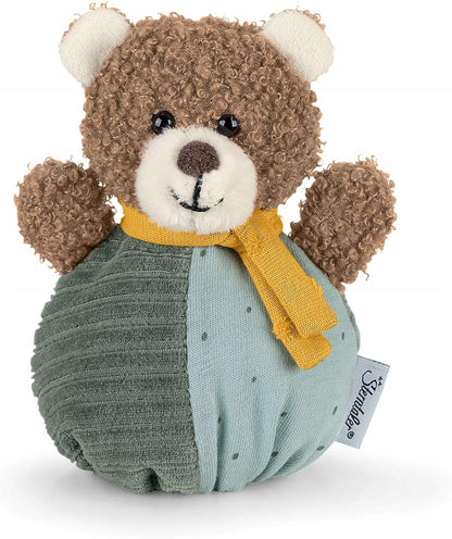 STERNTALER macko Ben plyšová hračka s hrkálkou, 13 cm
