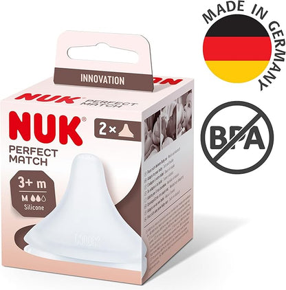 NUK Perfect Match smoczek M średni przepływ 3 m+