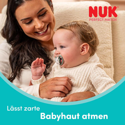 NUK Perfect Match Air pacifier 0-6m x2