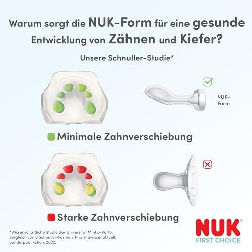 NUK First Choice Classic cumlík 0-6m x2