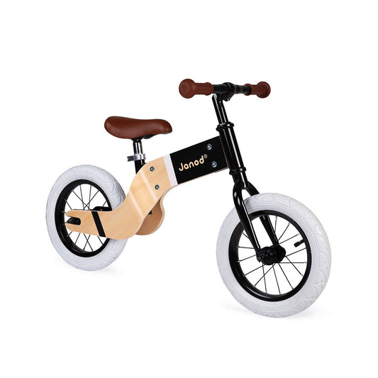 JANOD Bikloon Deluxe drevené odrážadlo 12" sedlo 40-46 cm