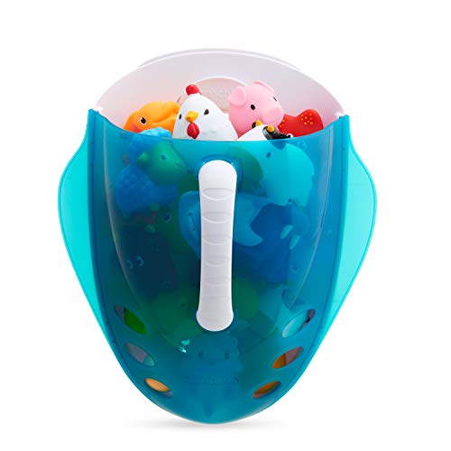 Munchkin Bath Toy Scoop košík na hračky do kúpeľa modrý