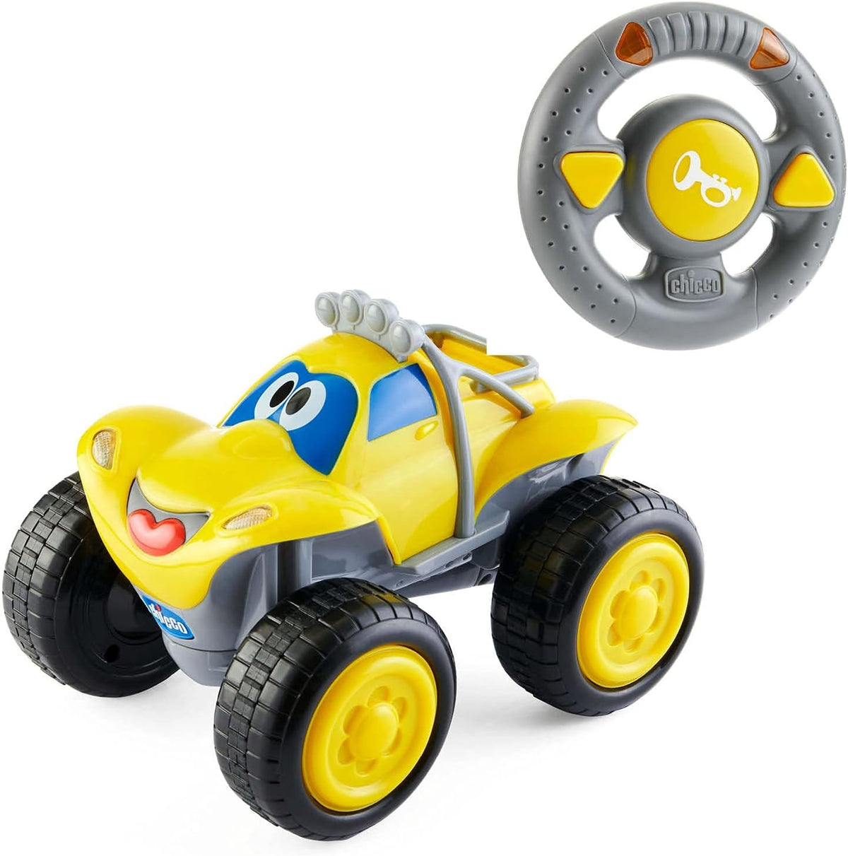 CHICCO Billy BigWheels diaľkovo ovládané auto so zvukmi 14 x 18 cm