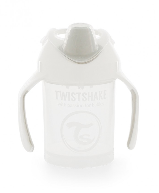 TWISTSHAKE Mini Cup nerozlievací pohár s náustkom a mixérom 230 ml 4 m+