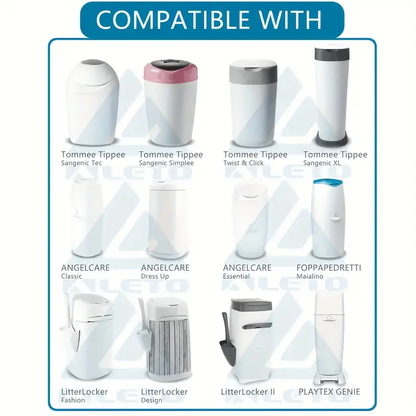 ALETO náhradná fólia pre tommee tippee angelcare litterlocker atď. x3
