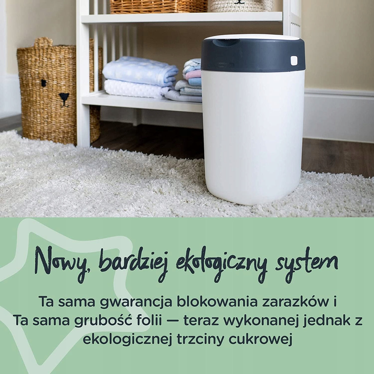 TOMMEE TIPPEE Twist&Click diaper disposal bin