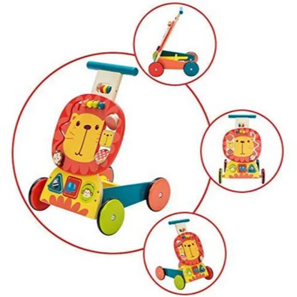 LABEBE drevené chodítko LEV 34 x 30,5 x 44,5 cm 1 – 3 roky
