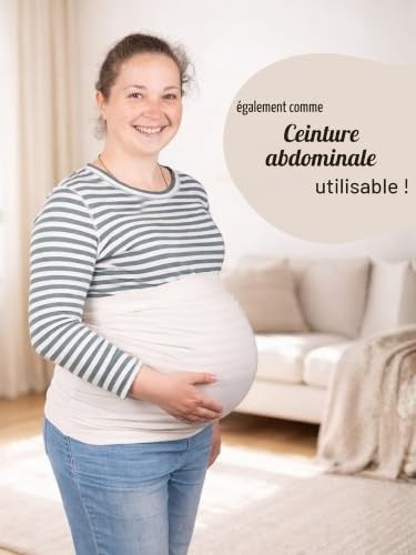 HOPPEDIZ Baby Bonding Top for kangaroo care anthracite M