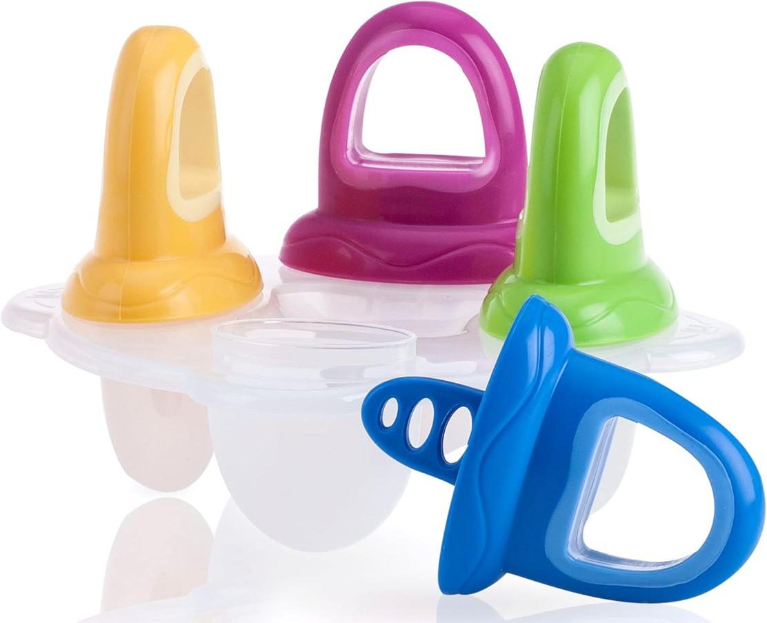 NUBY forma na nanuky v tvare cumlíka 4 kusy + tácka do mrazničky