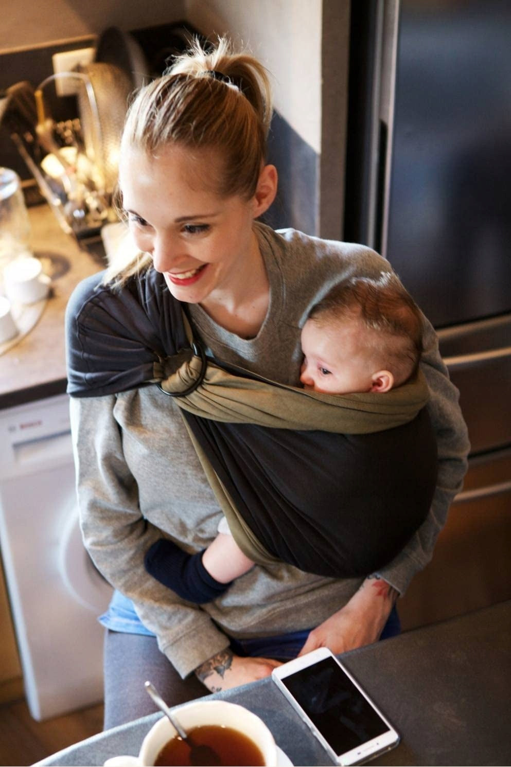 LOVE RADIUS kruhová šatka na nosenie dieťaťa