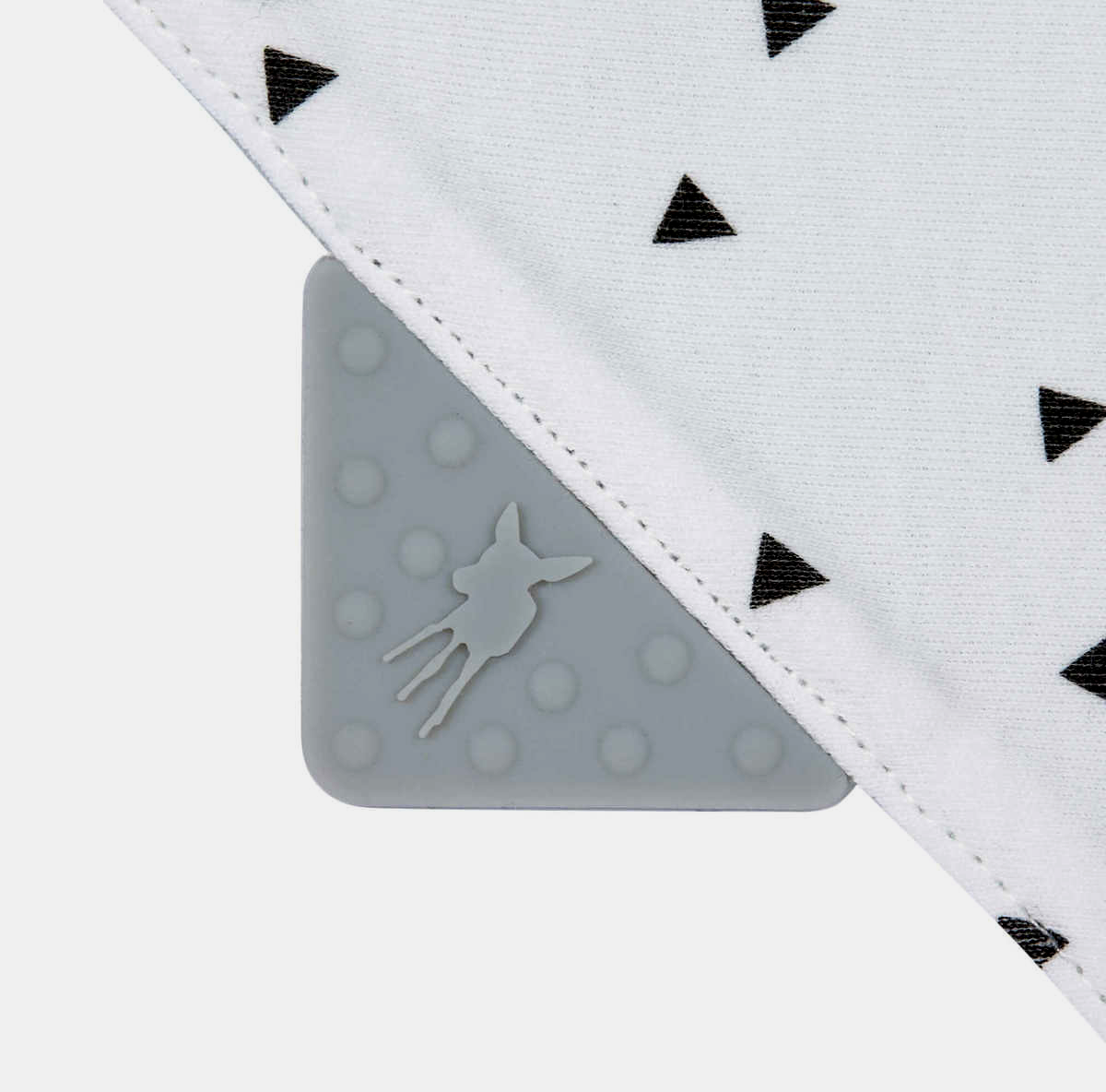 LASSIG bandana so silikónovým hryzadlom 0 – 12 m