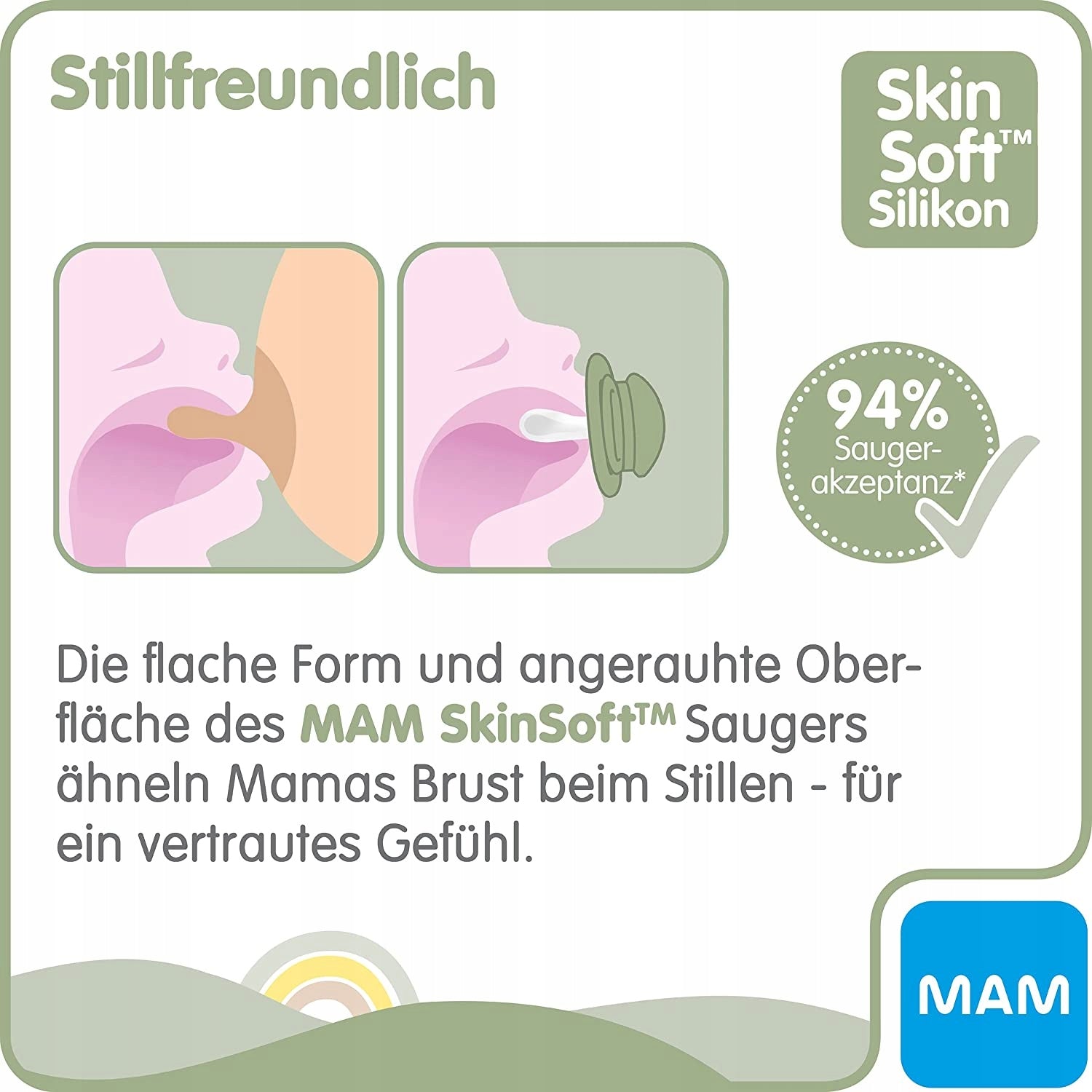 MAM ORIGINAL Pure soother + storage and sterilisation box