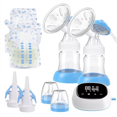 ECCOMUM elektrická odsávačka mlieka BPA FREE dvojitá