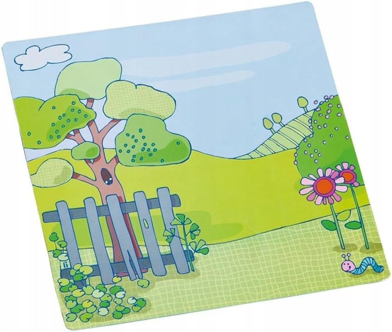 HABA magnetická skladačka Obleč Lilli, 4 pozadia, 54 magnetov