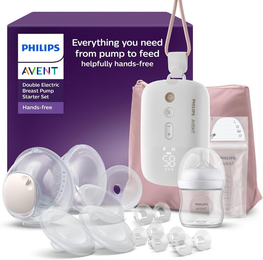 PHILIPS AVENT dvojitá odsávačka mlieka do mušlí HANDS-FREE SCD553/11