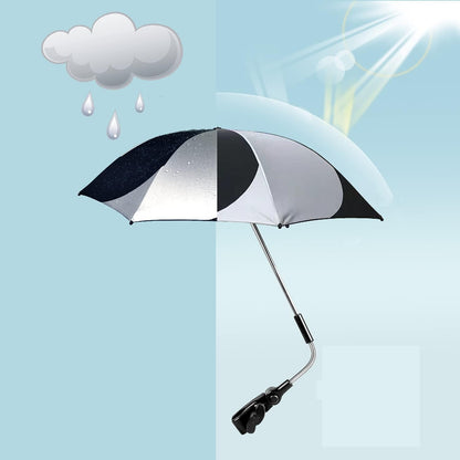 ZJ RIGHTprotective umbrella for pushchaircolour black and silverdiameter 74 cmheight 73 cmweight 500