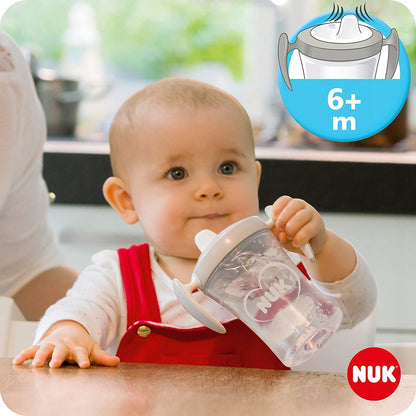 NUK sada na učenie pitia pohárik + 3 náustky
