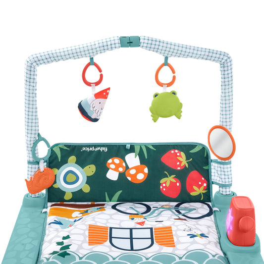 FISHER-PRICE hrací podložka 3v1 vzdělávací Domek Objevitele