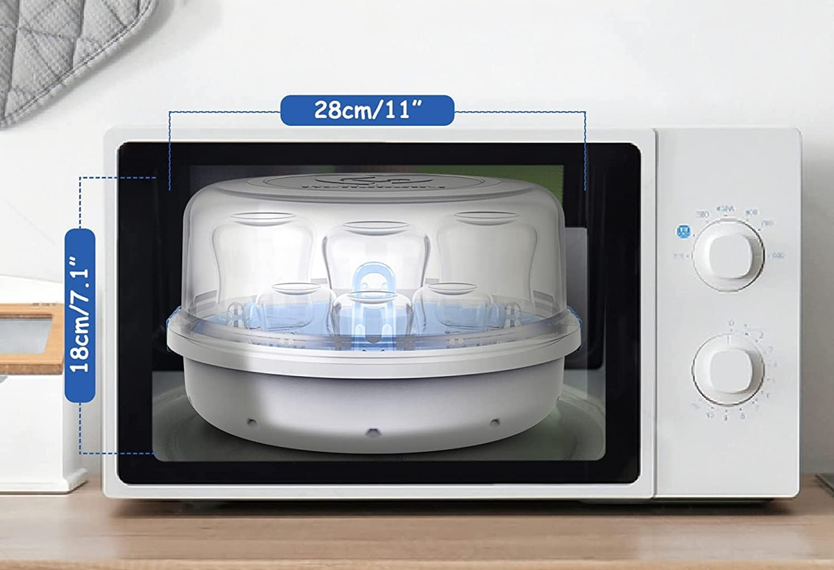 BELLABABY BLA8913 mikrovlnný sterilizátor + klieštiky