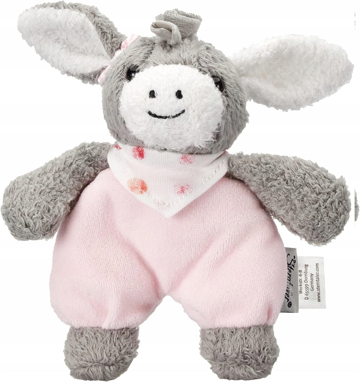 STERNTALER Oslík Emmi plyšová hračka s hrkálkou 17 cm