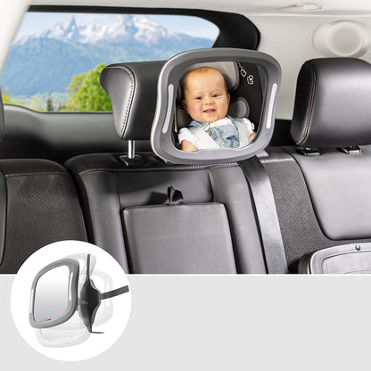REER zrkadlo na sledovanie dieťaťa LAMPIČKA + DIAĽKOVÝ OVLÁDAČ