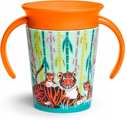MUNCHKIN WildLove TAZZA ANTIGOCCIA beccuccio 360° 177 ml TIGRE 1 pezzo