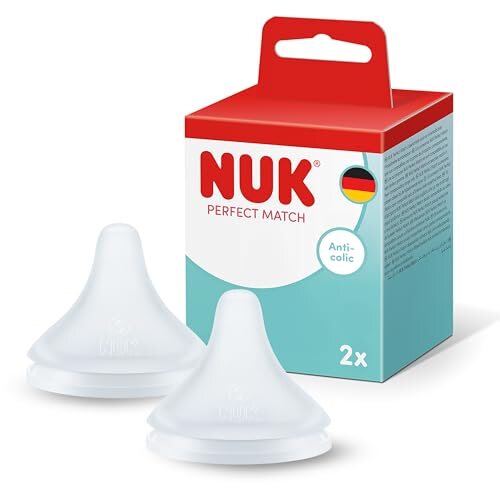NUK Perfect Match tettarelle per biberon M 2 pz. 6+