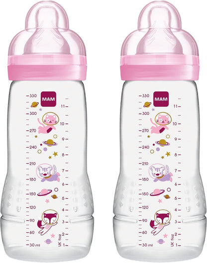 MAM Easy Active súprava fliaš 330 ml 4 m+ cumlík 2 KOSMOS