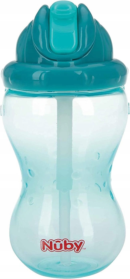 NUBY Flip-it Cup netečúci pohár so slamkou 12 m+ 360 ml