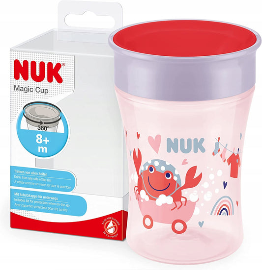 NUK Magic Cup HRNČEK NEKAPKÁČ 230 ml náustok 360 stupňov