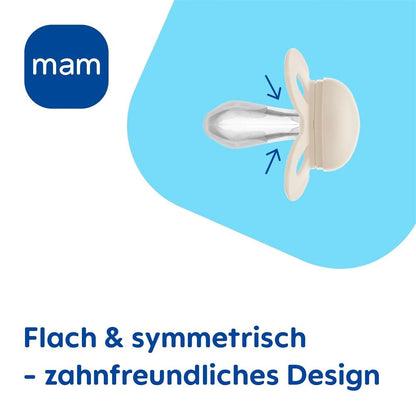 MAM Original silicone pacifier 6–16 months x4