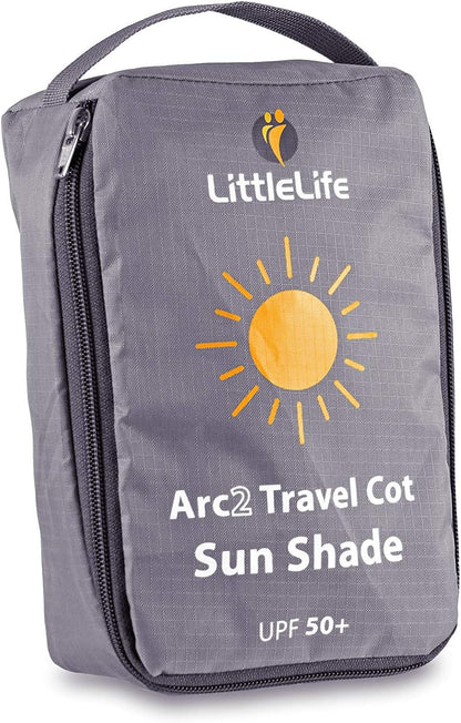 LITTLELIFE Arc2 slnečná clona na cestovnú postieľku UPF50+