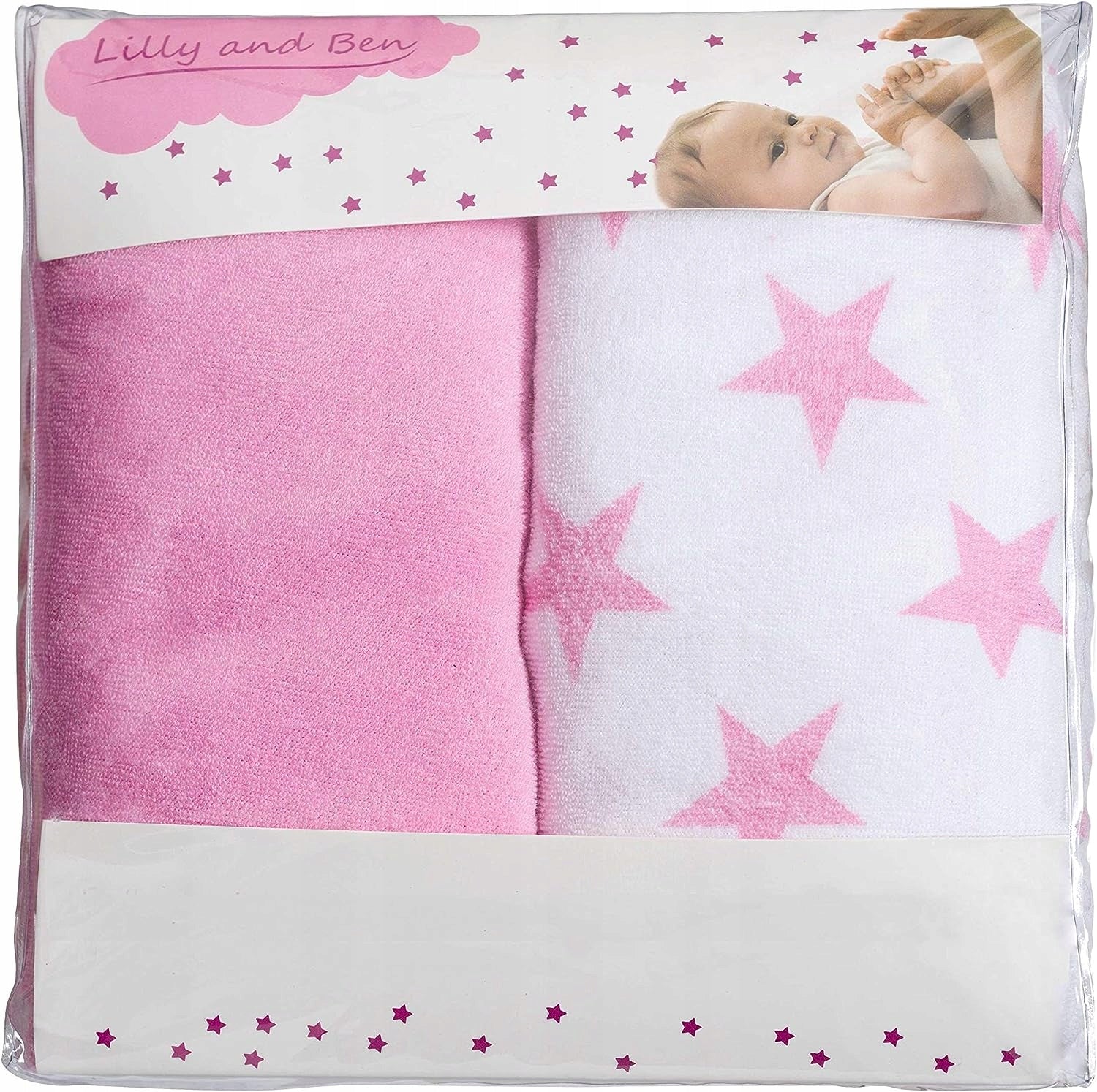LILLY&BEN pokrowiec na przewijak frotte 50x70 x2