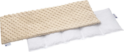 MEDIPARTNERS termofor s čerešňovými kôstkami VEĽKÝ 800 g 60x20 cm MINKY